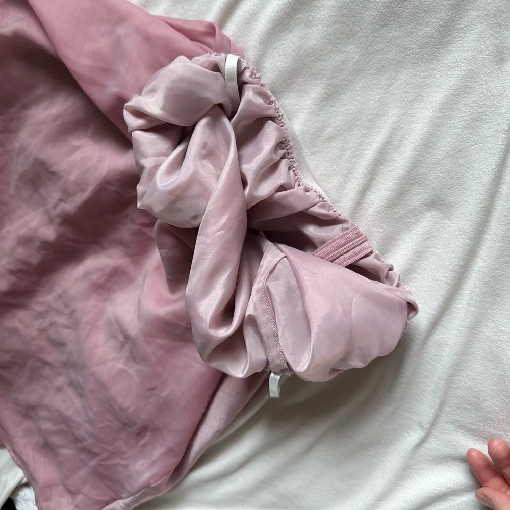 Vtg Pink A-Line Skirt - Picture 4 of 6